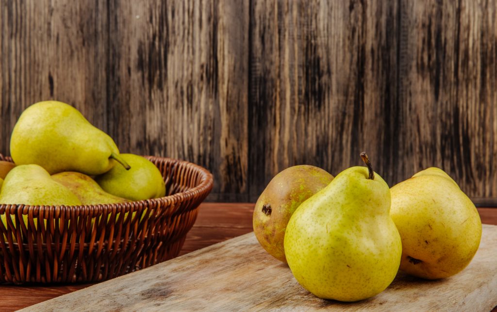 la pera es una de las frutas para hámsters más beneficiosas