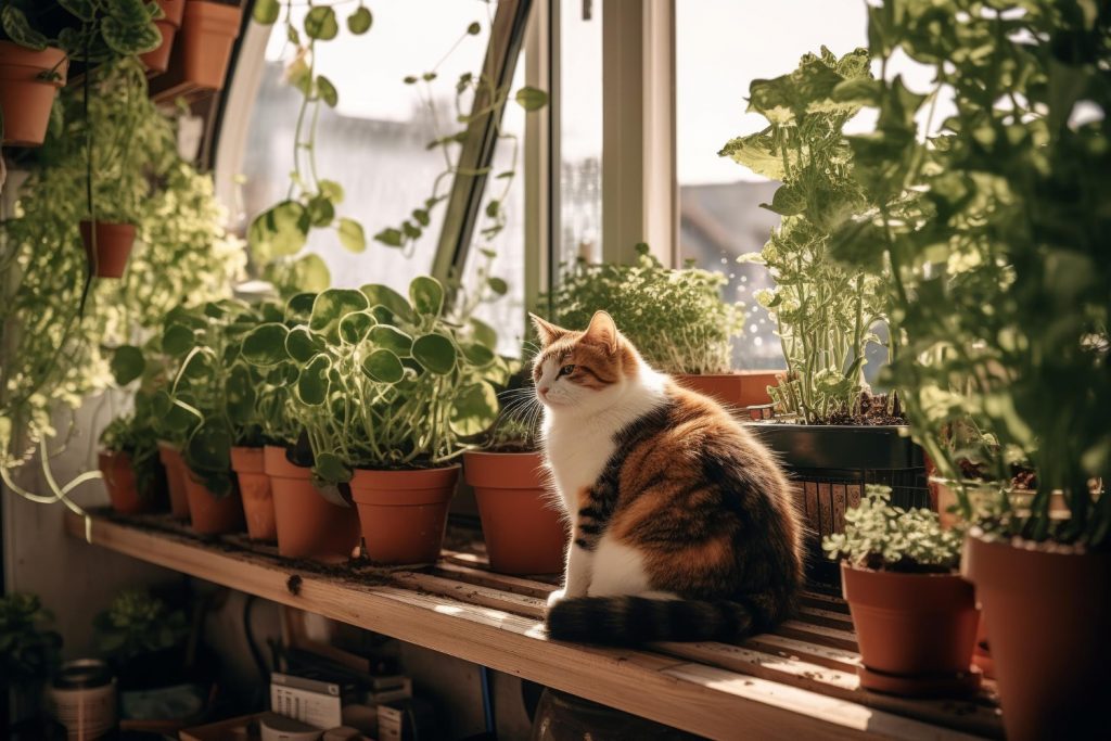 Cómo evitar que los gatos estropeen las plantas