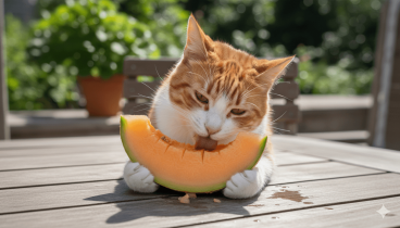 ¿Puede el gato comer melon?